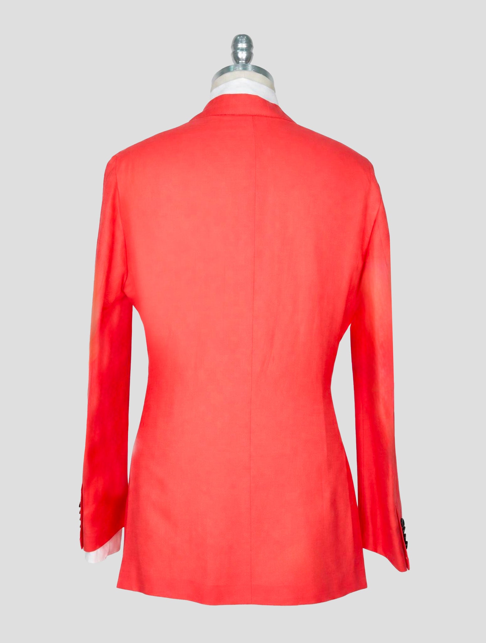 Kiton Pink Cotton Linen Blazer