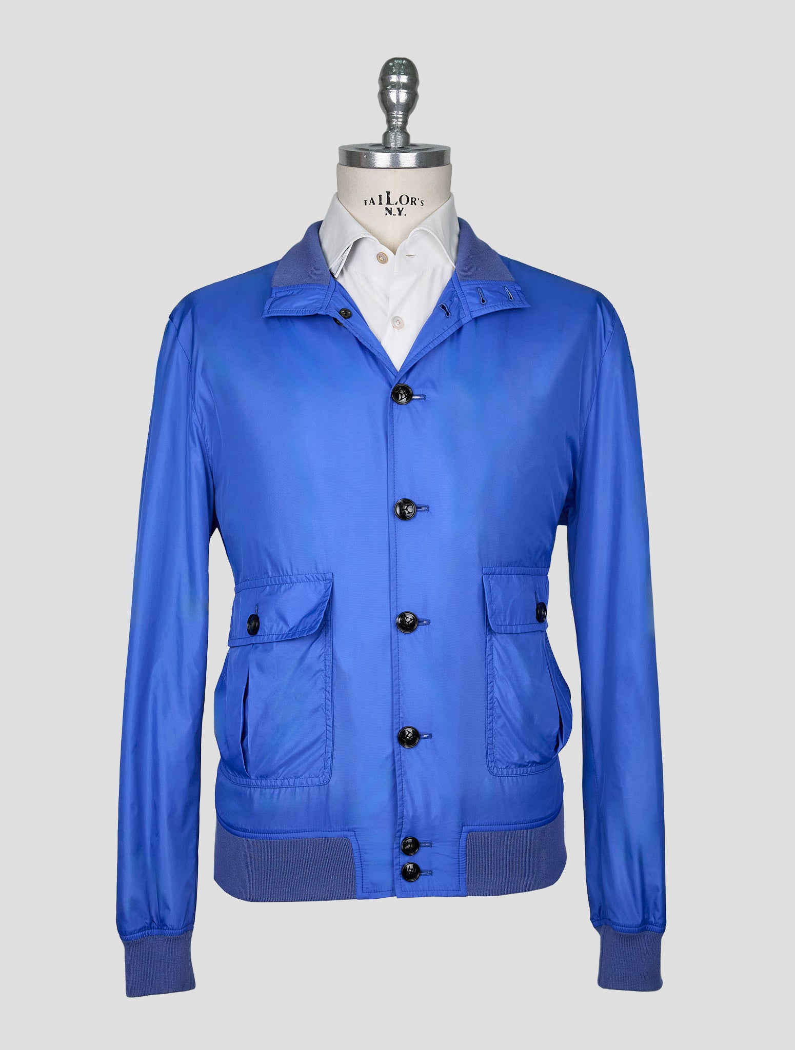 Kiton Blue Pa Coat