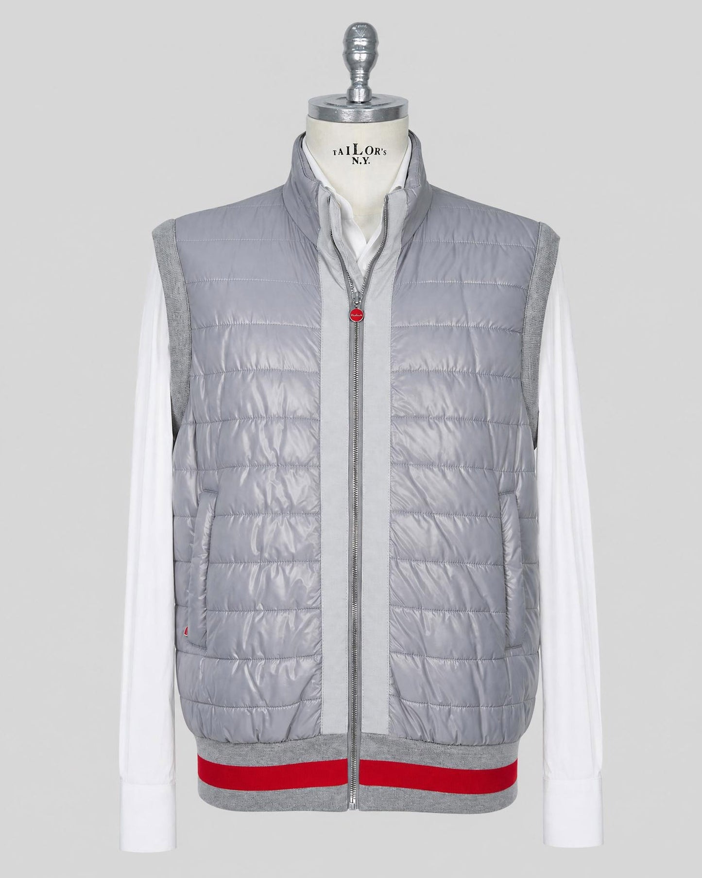 Kiton Gray Cotton Tracksuit