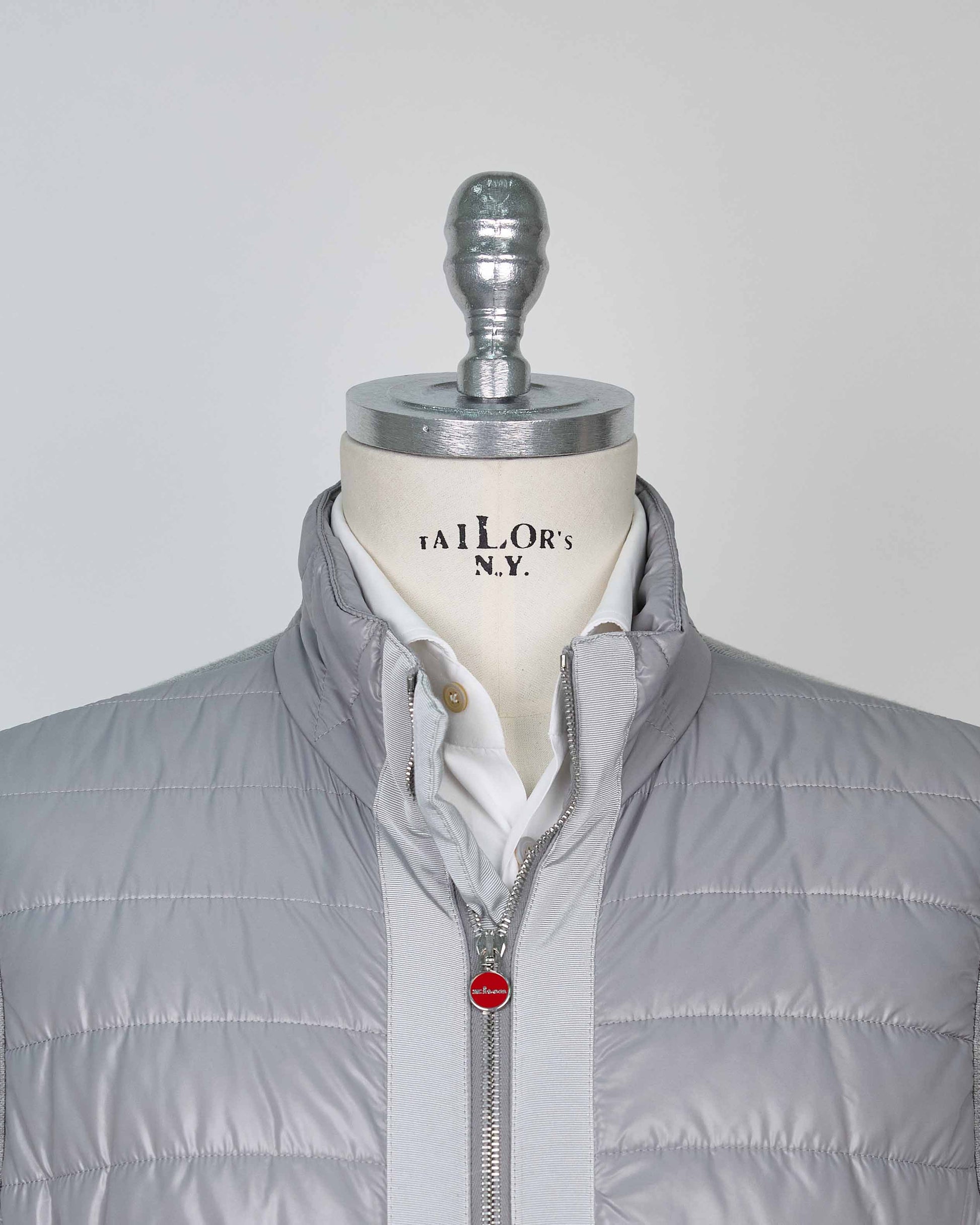 Kiton Gray Cotton Tracksuit
