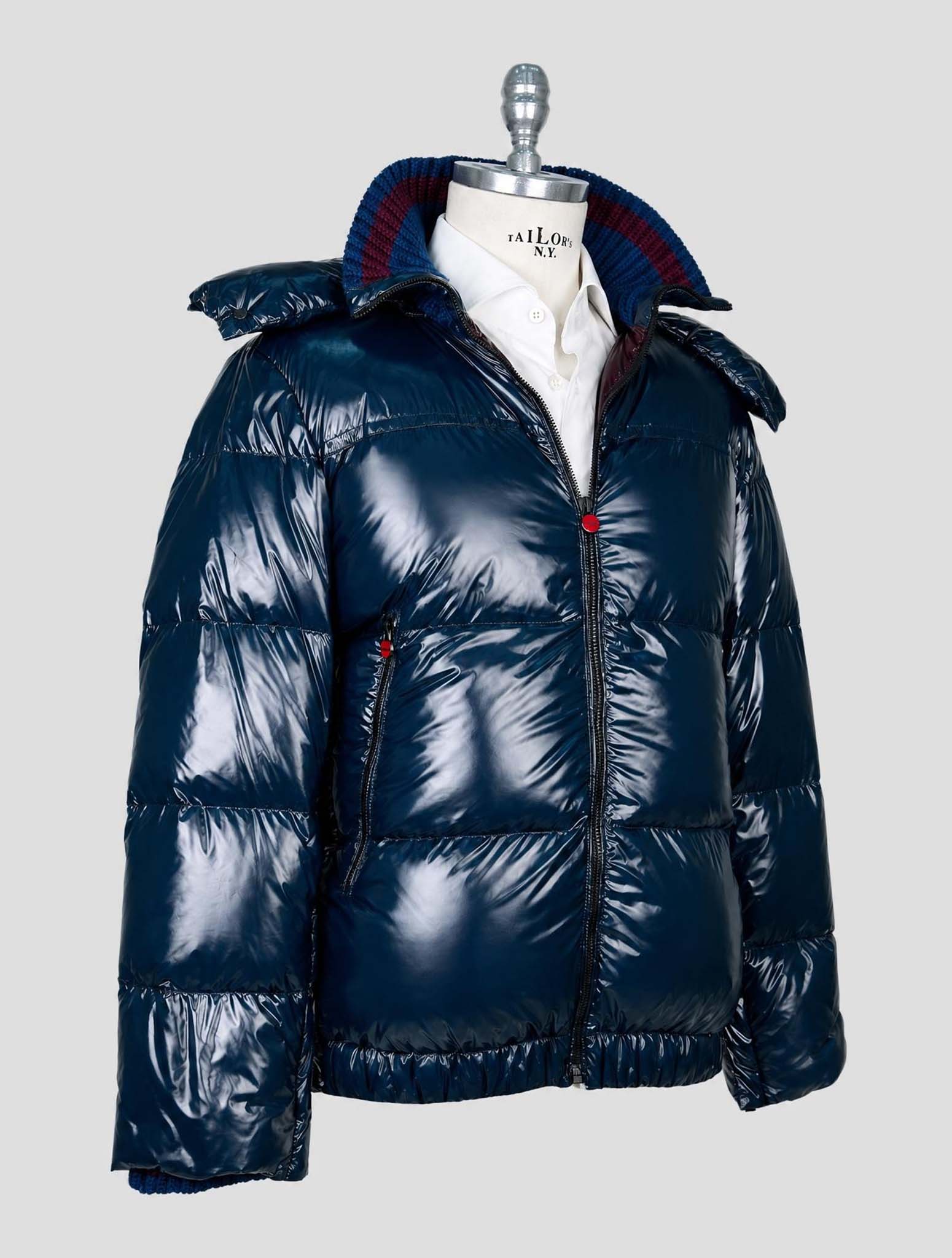 Kiton Blue Pa Pu Coat