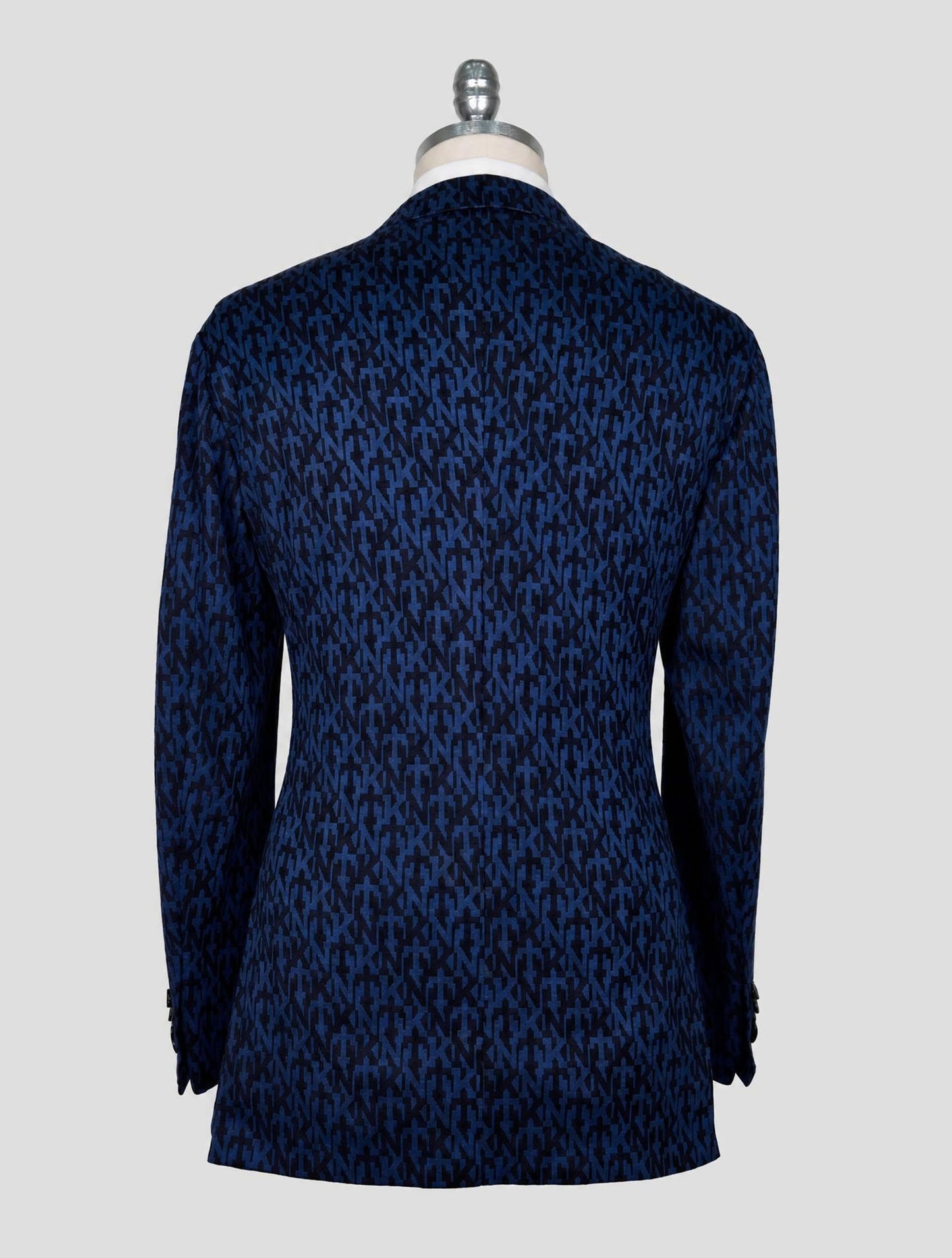 Kiton Knt Blue Cashmere Pa Blazer