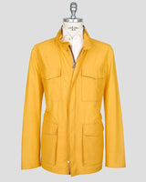 Kiton Yellow Silk Coat