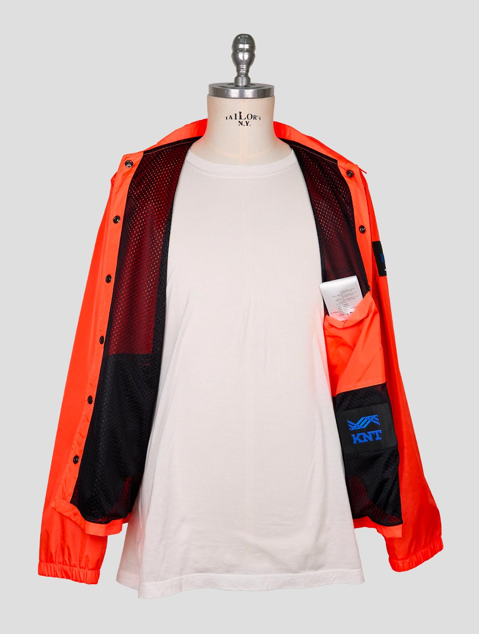 Kiton Knt Orange Pa Coat