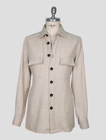 Kiton Gray Cashmere Shirt
