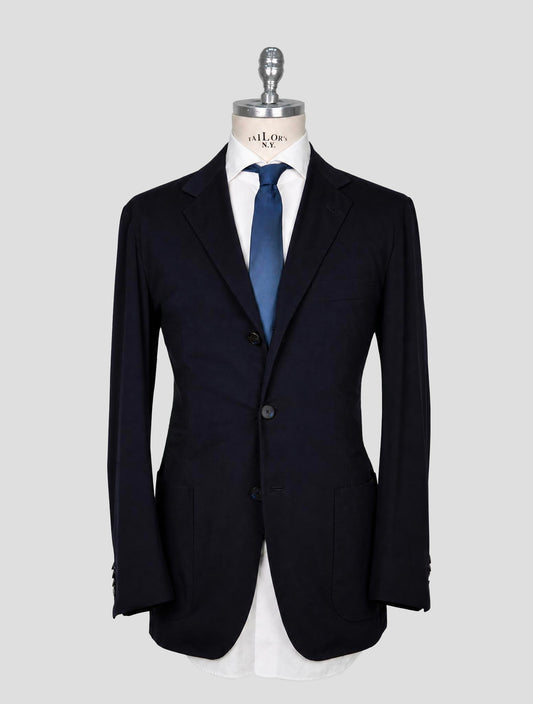 Kiton Knt Blue Pa Ea Blazer