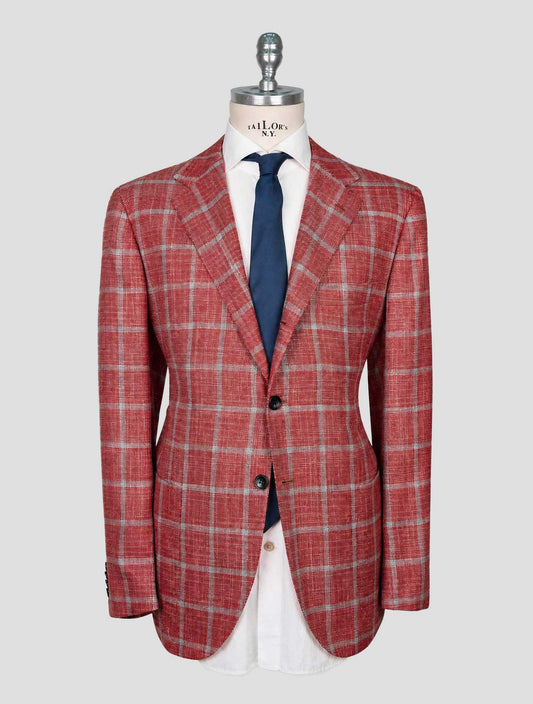 Kiton Multicolor Cashmere Silk Blazer