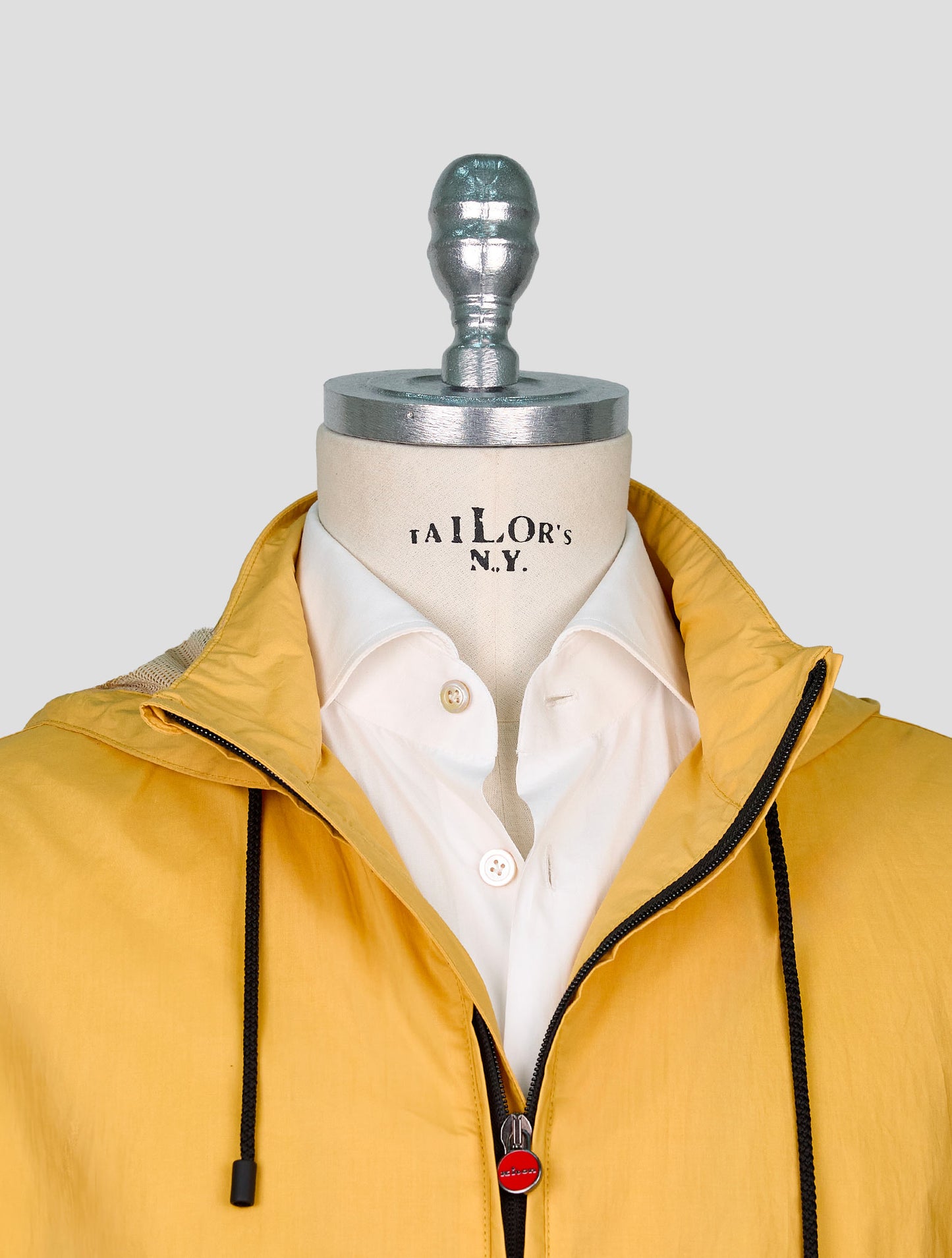 Kiton Yellow Cotton Coat