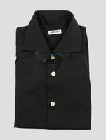 Kiton Black Cotton Pa Ea Shirt