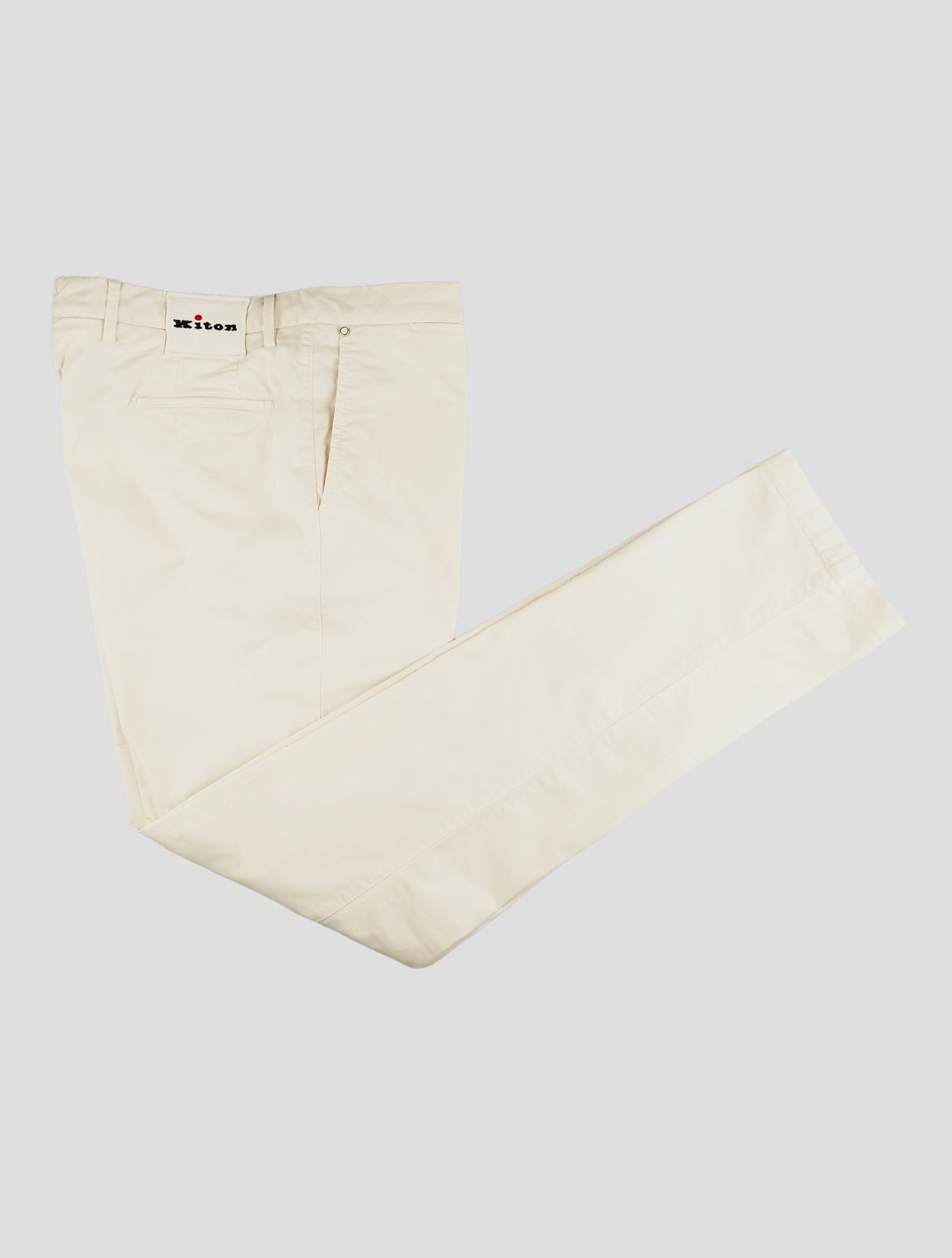 Kiton Beige Cotton Ea Pants