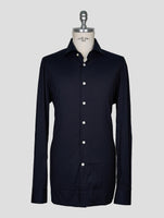 Kiton Black Cotton Pa Ea Shirt
