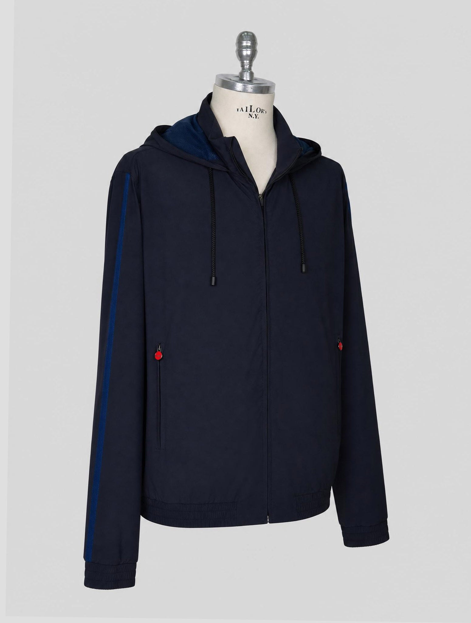 Kiton Blue Pa Ea Coat