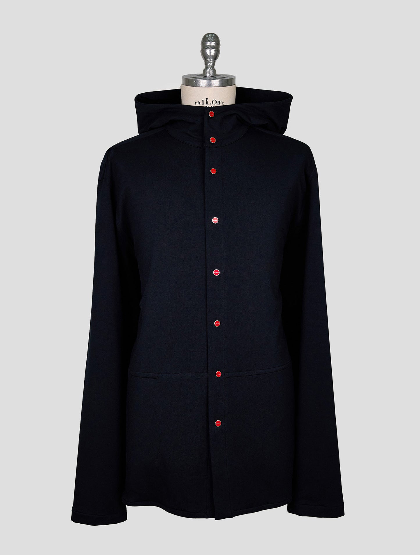 Kiton Blue Cotton Ea Peter Shirt