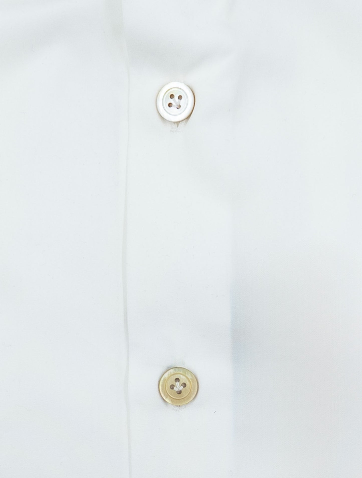 Kiton White Cotton Shirt