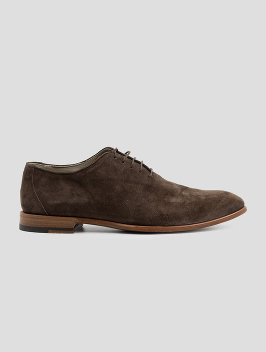 Kiton Brown Leather Suede Dress Shoes