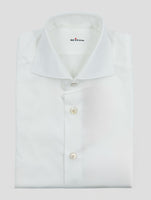 Kiton White Cotton Shirt