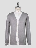 Kiton Green Cashmere Gilet Cardigan