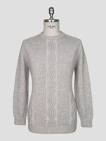Kiton Gray Cashmere Sweater Crewneck