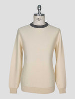 Kiton Gray Cashmere Sweater Crewneck