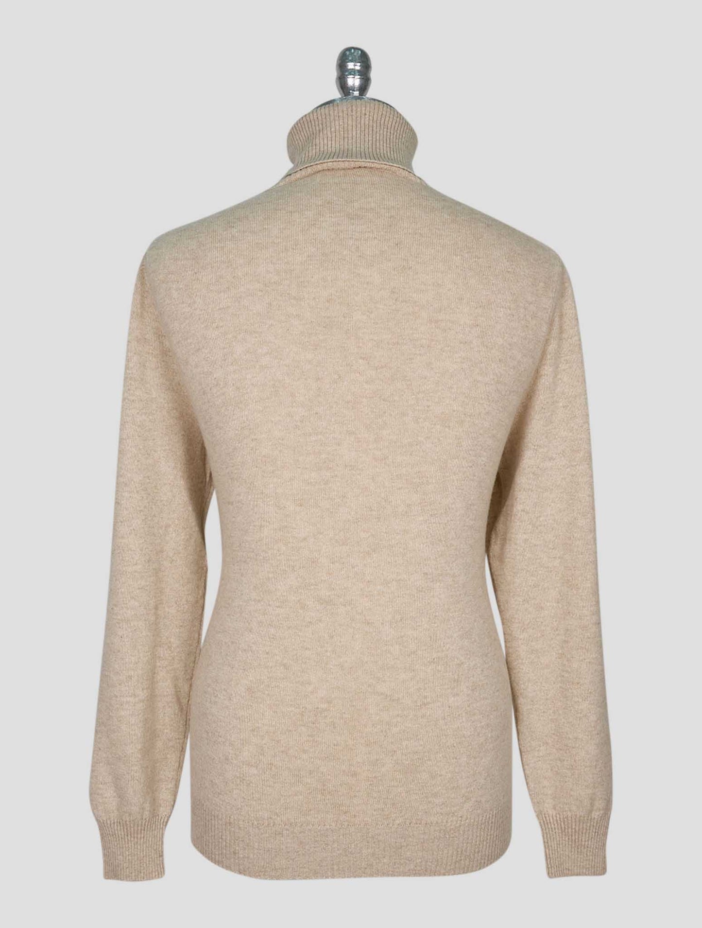 Kiton Beige Cashmere Sweater Turtleneck