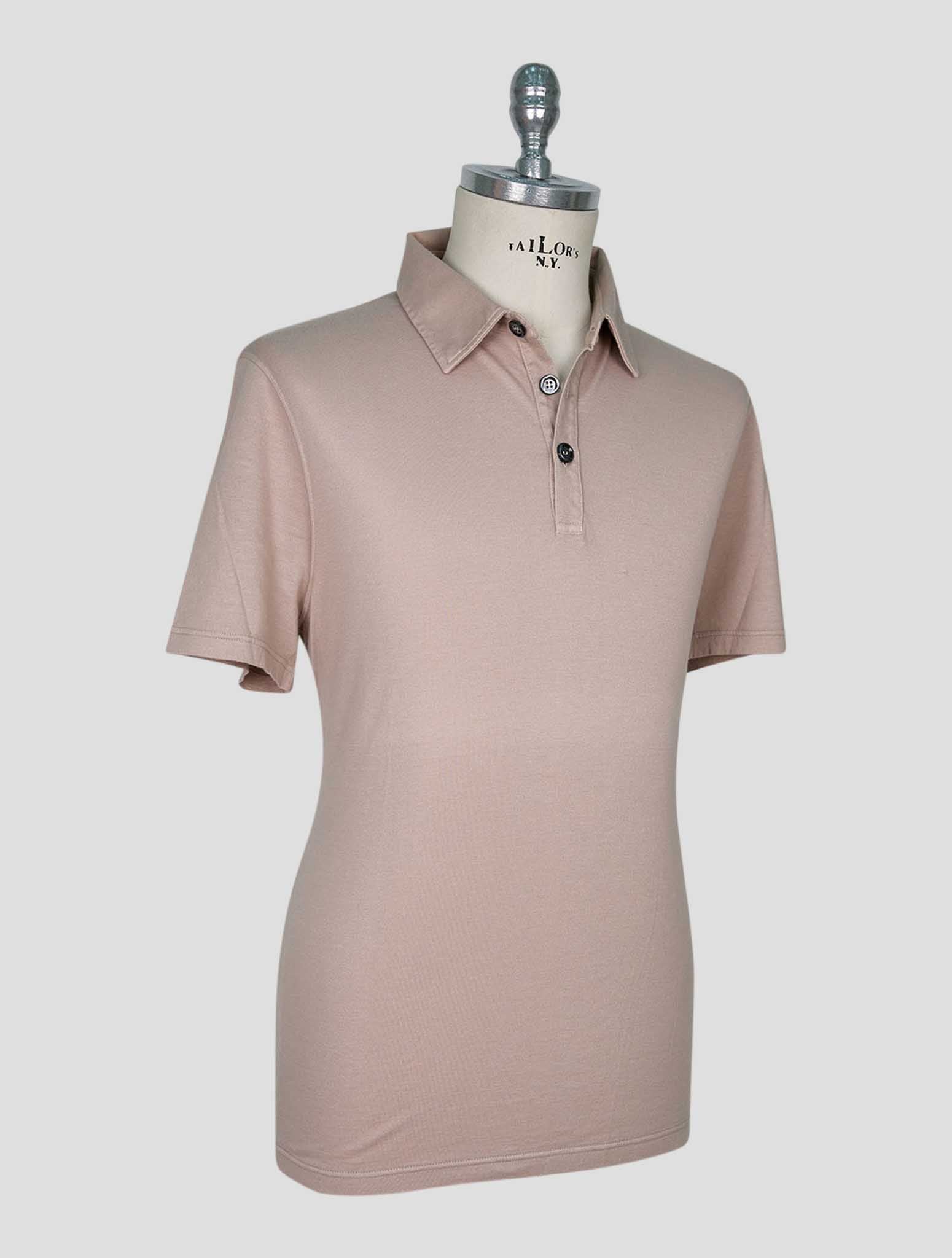 Kiton Brown Cotton Cashmere Polo