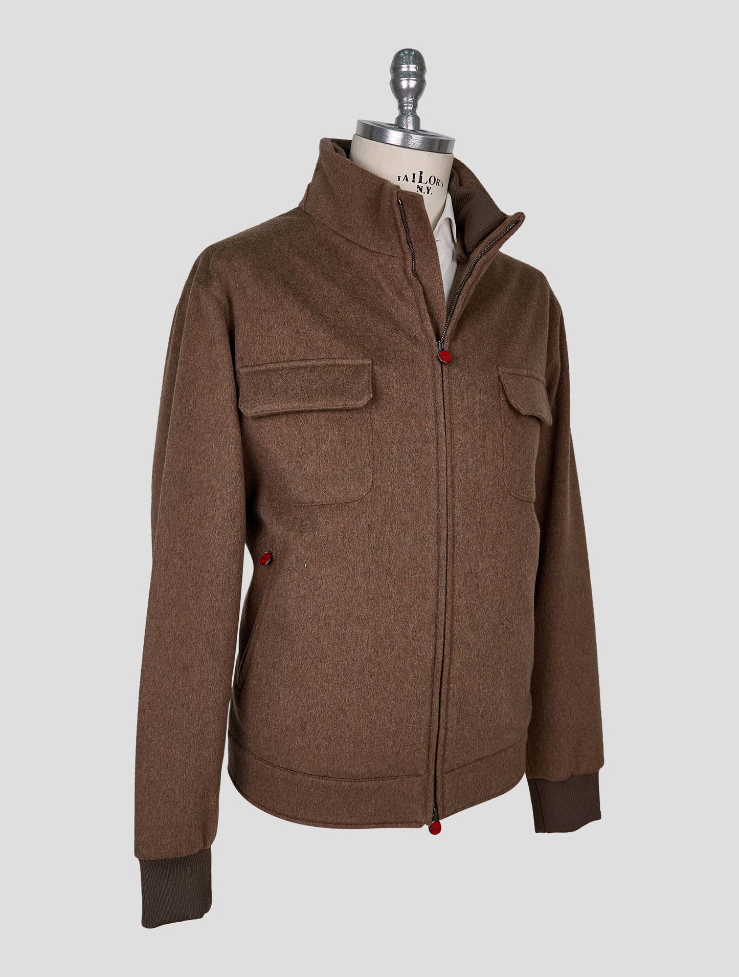 Kiton Brown Cashmere Coat