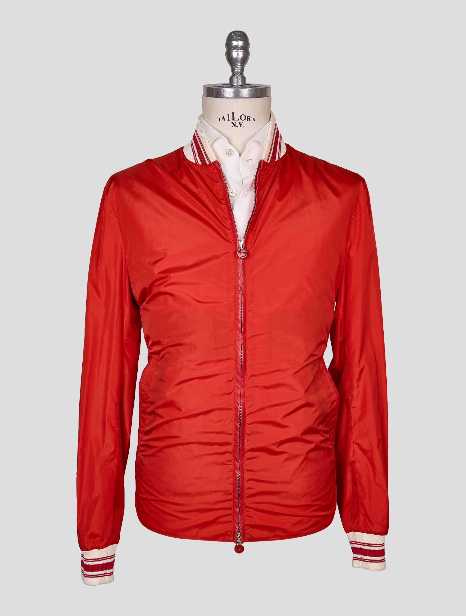 Kiton Red Pl Coat