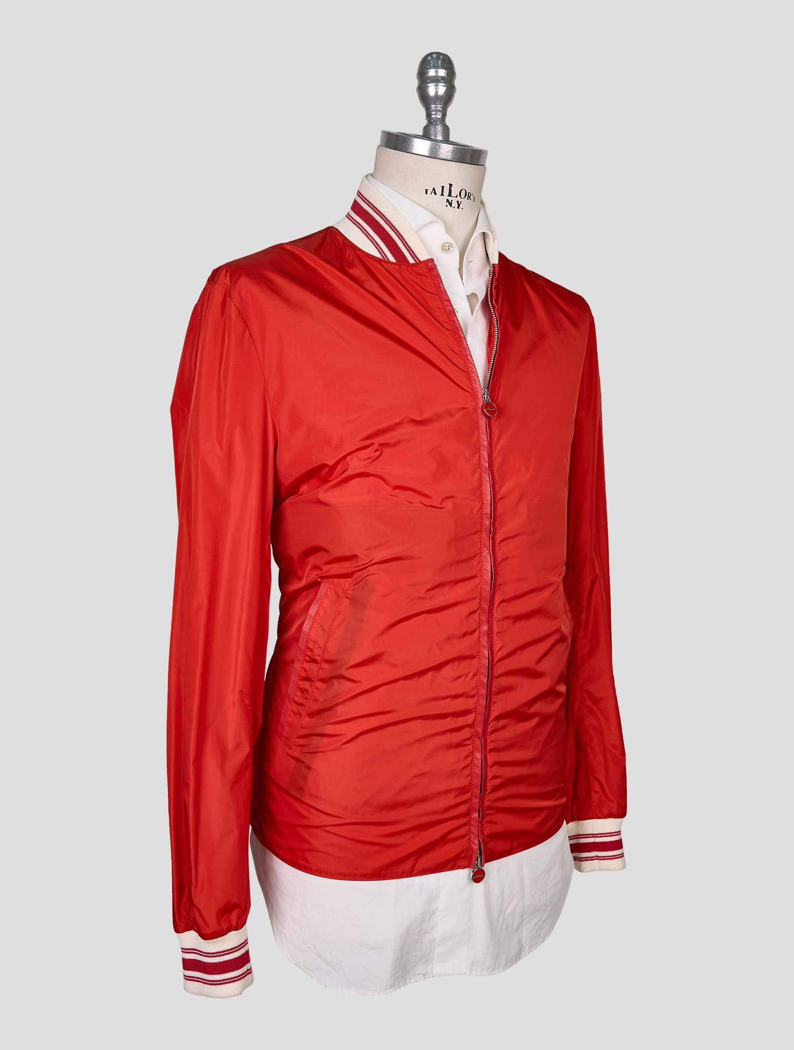Kiton Red Pl Coat