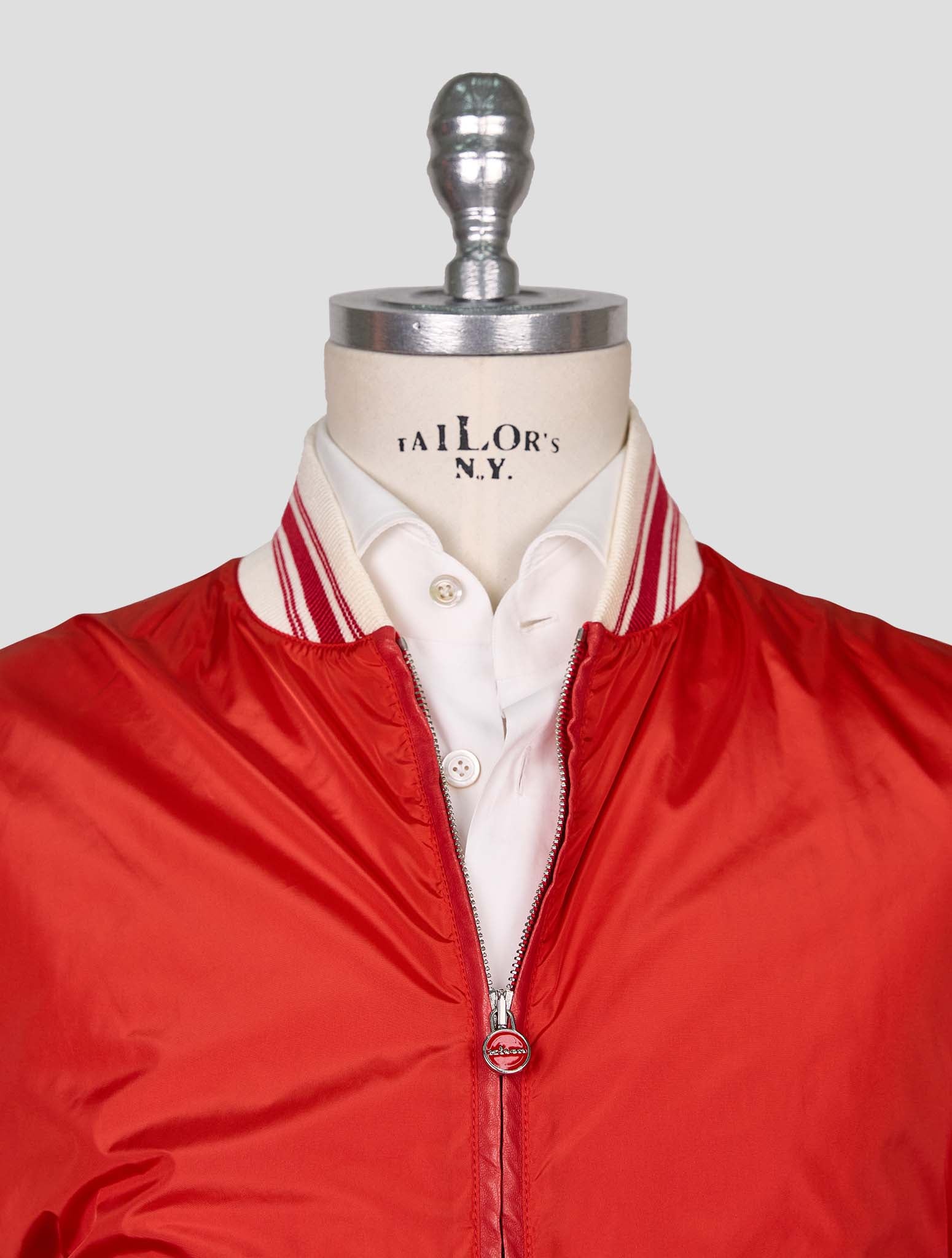 Kiton Red Pl Coat