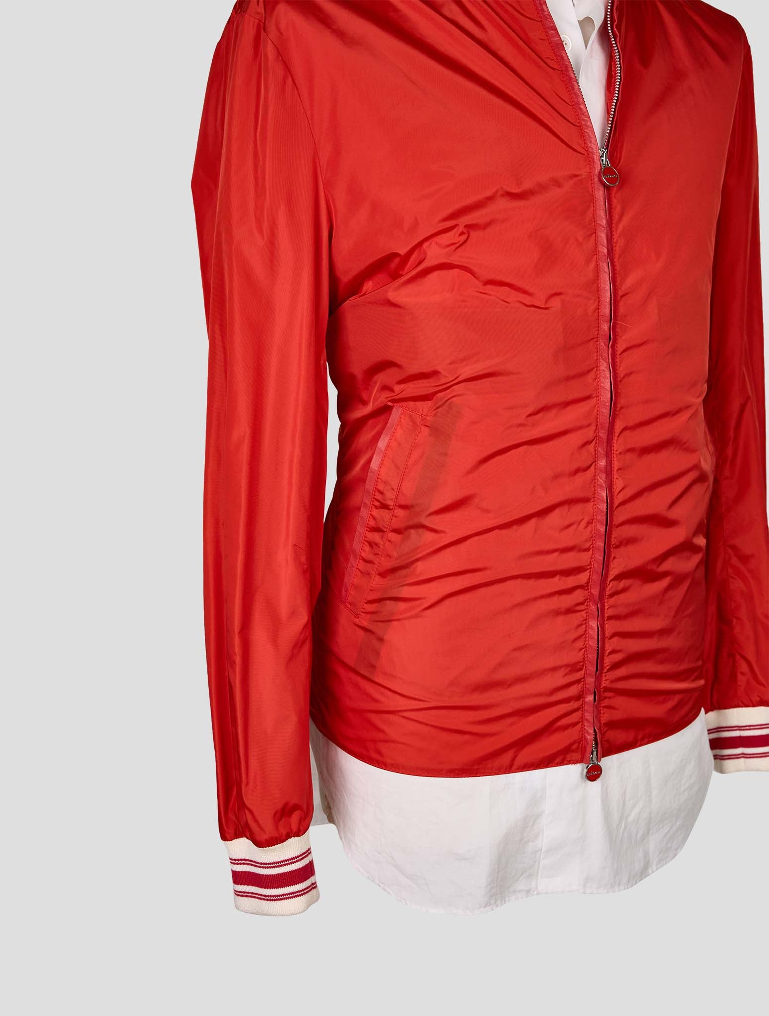 Kiton Red Pl Coat