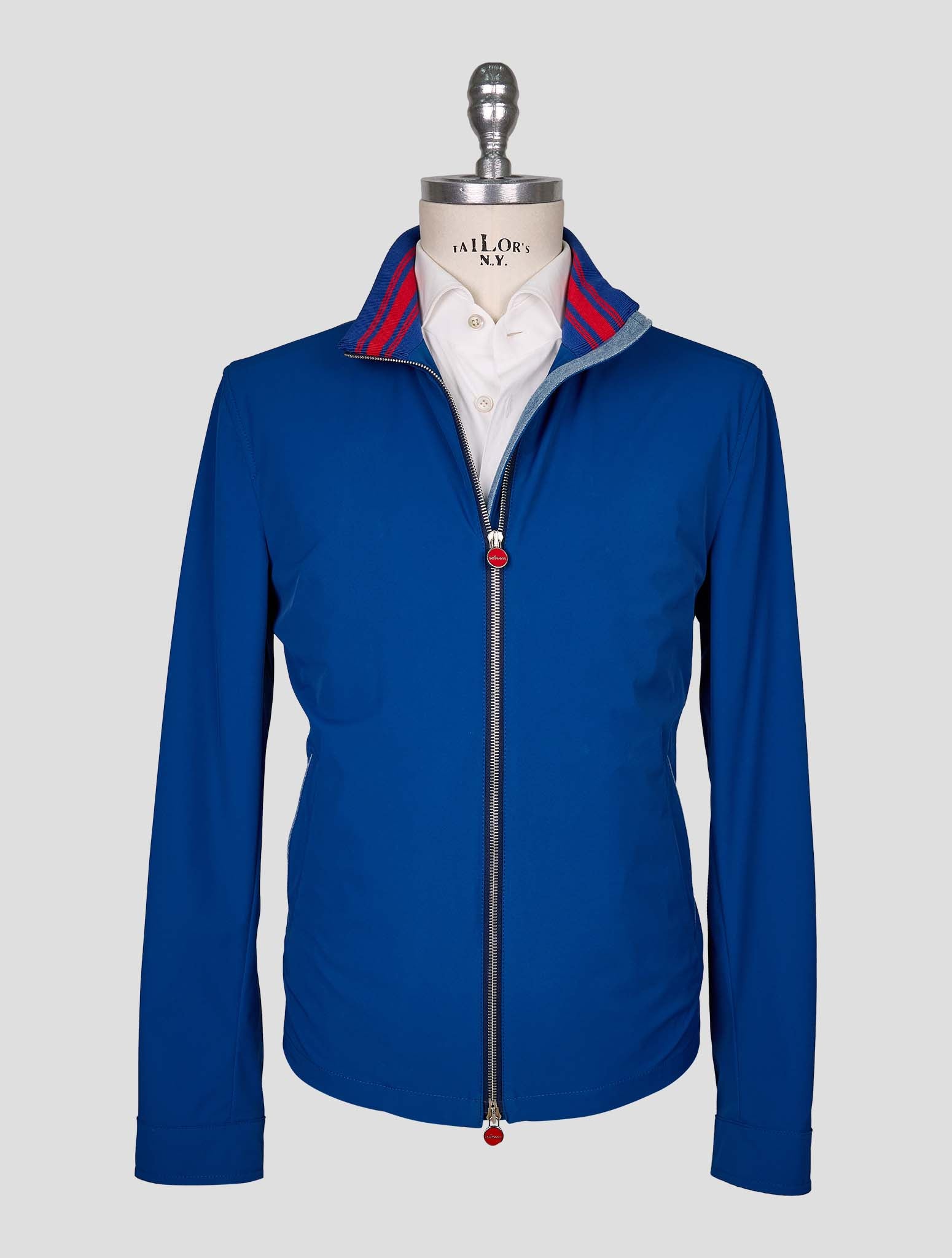 Kiton Blue Pa Ea Coat