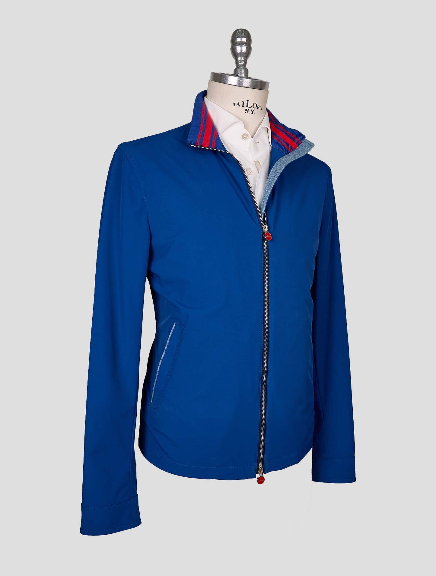 Kiton Blue Pa Ea Coat