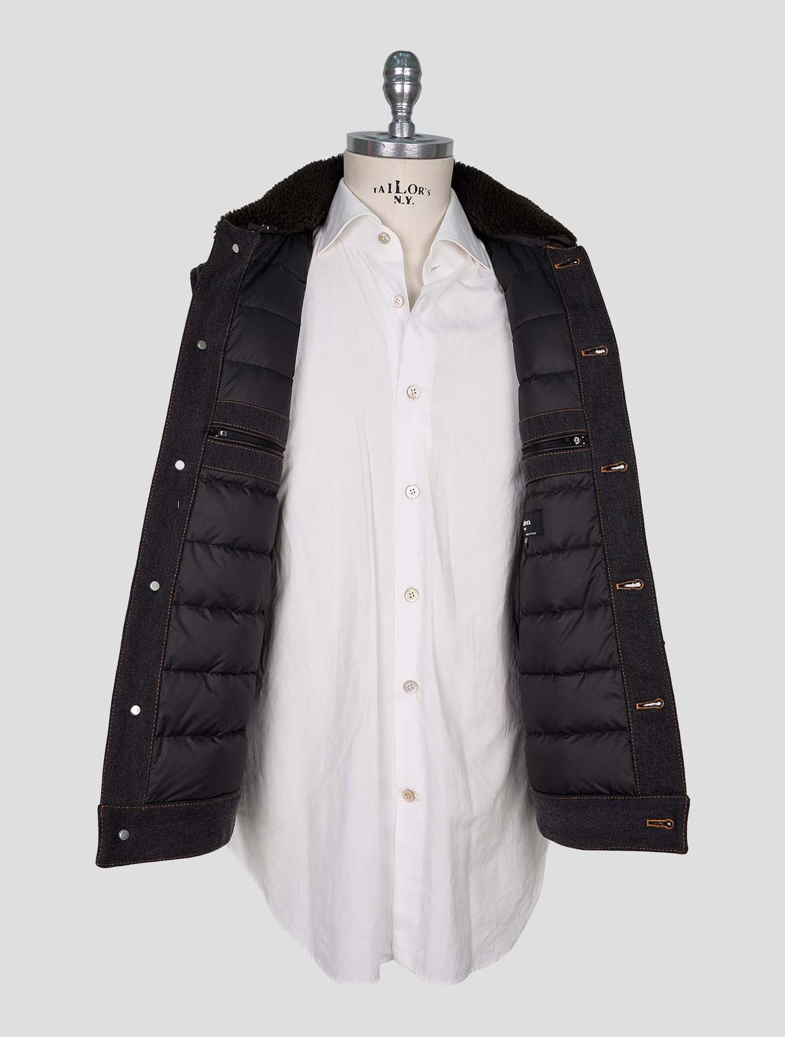 Kiton Gray Cotton Pl Gilet