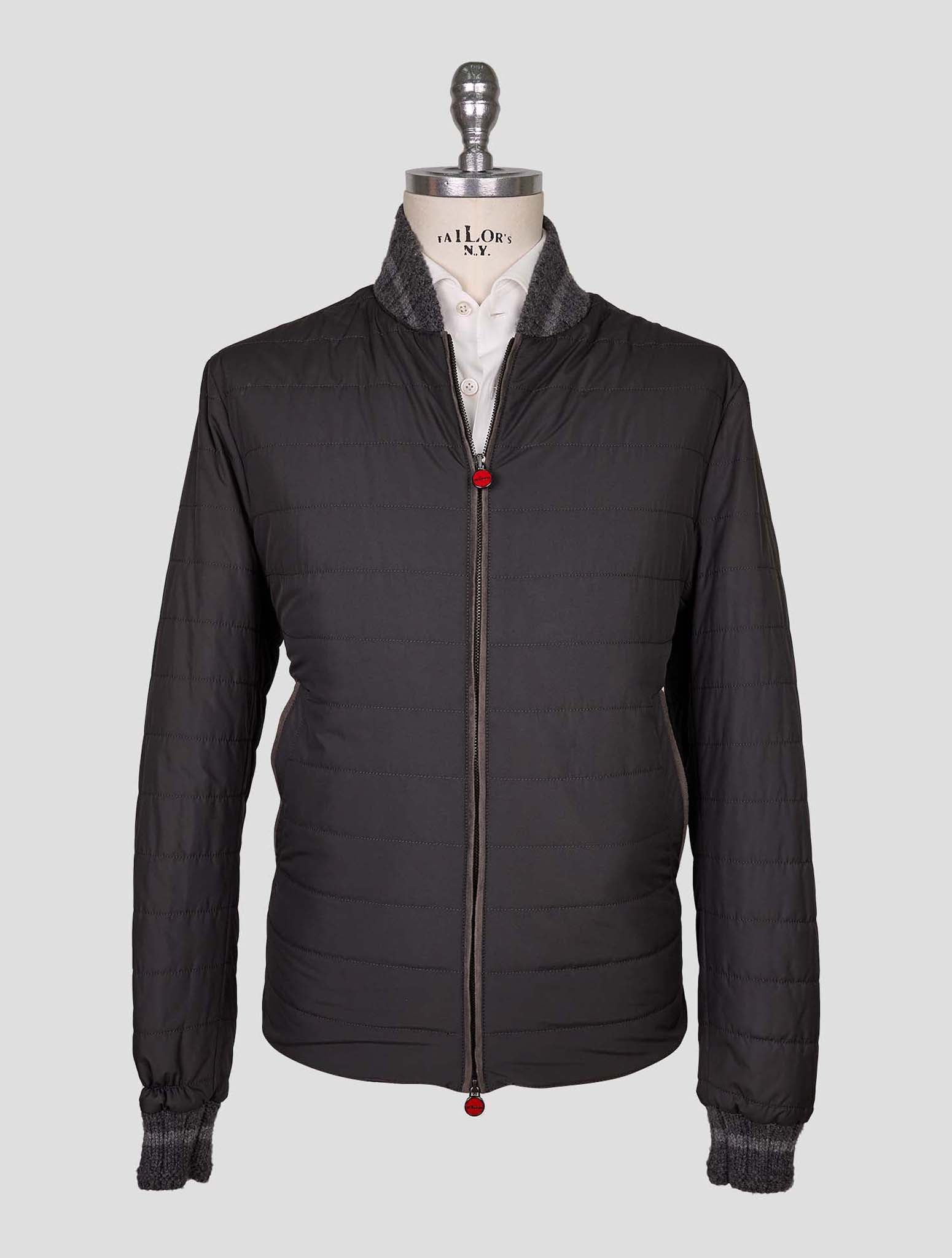 Kiton Gray Pl Coat