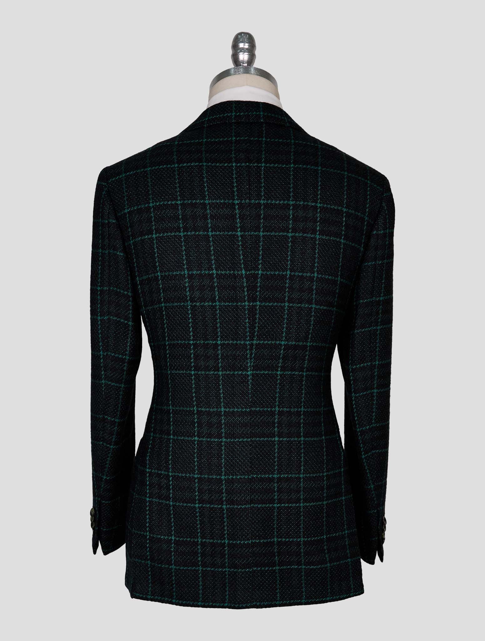 Kiton Green Cashmere Blazer
