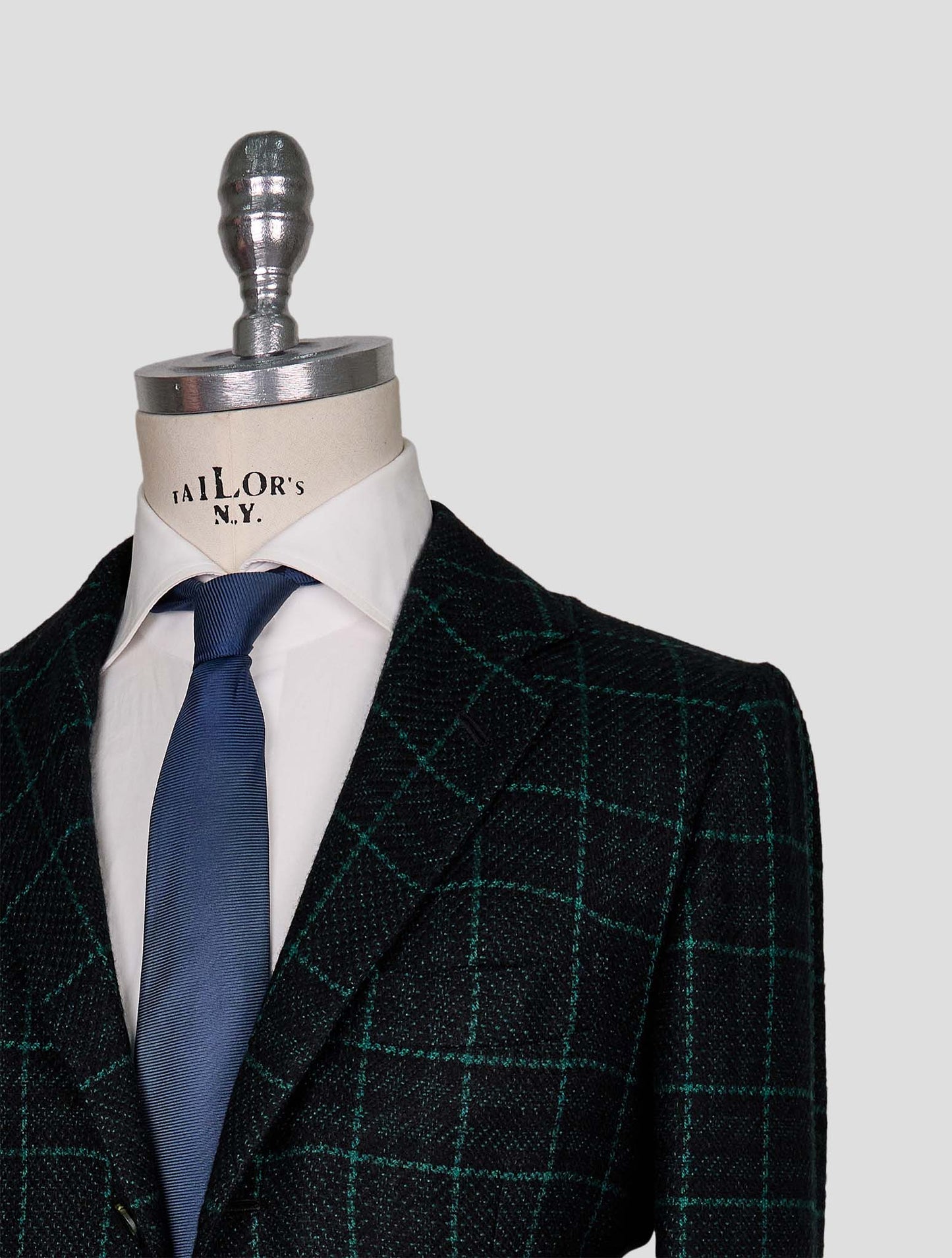 Kiton Green Cashmere Blazer