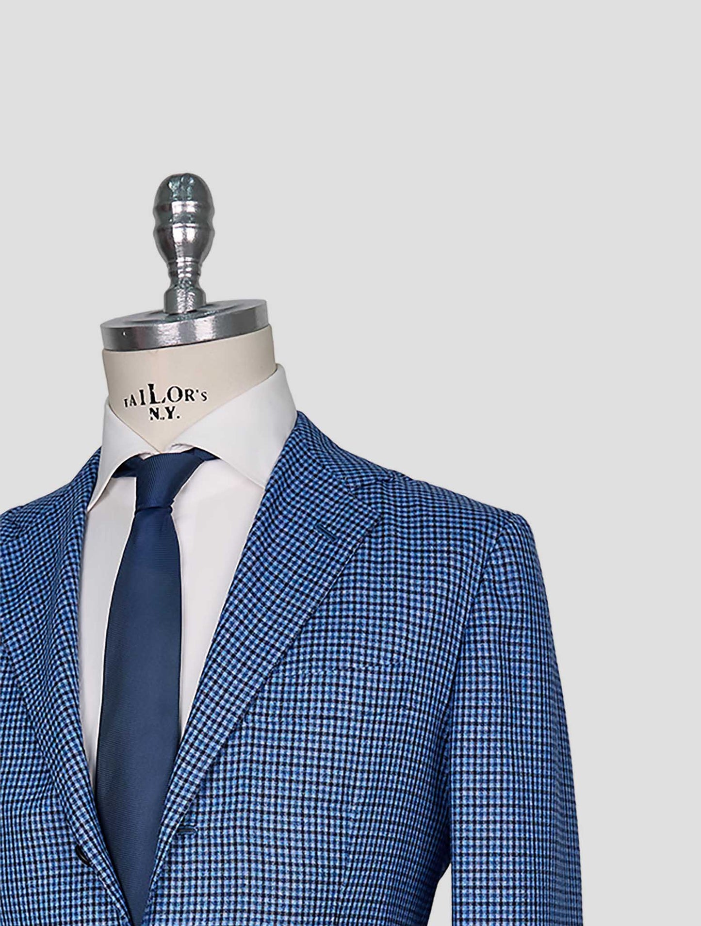 Kiton Light Blue Cashmere Blazer
