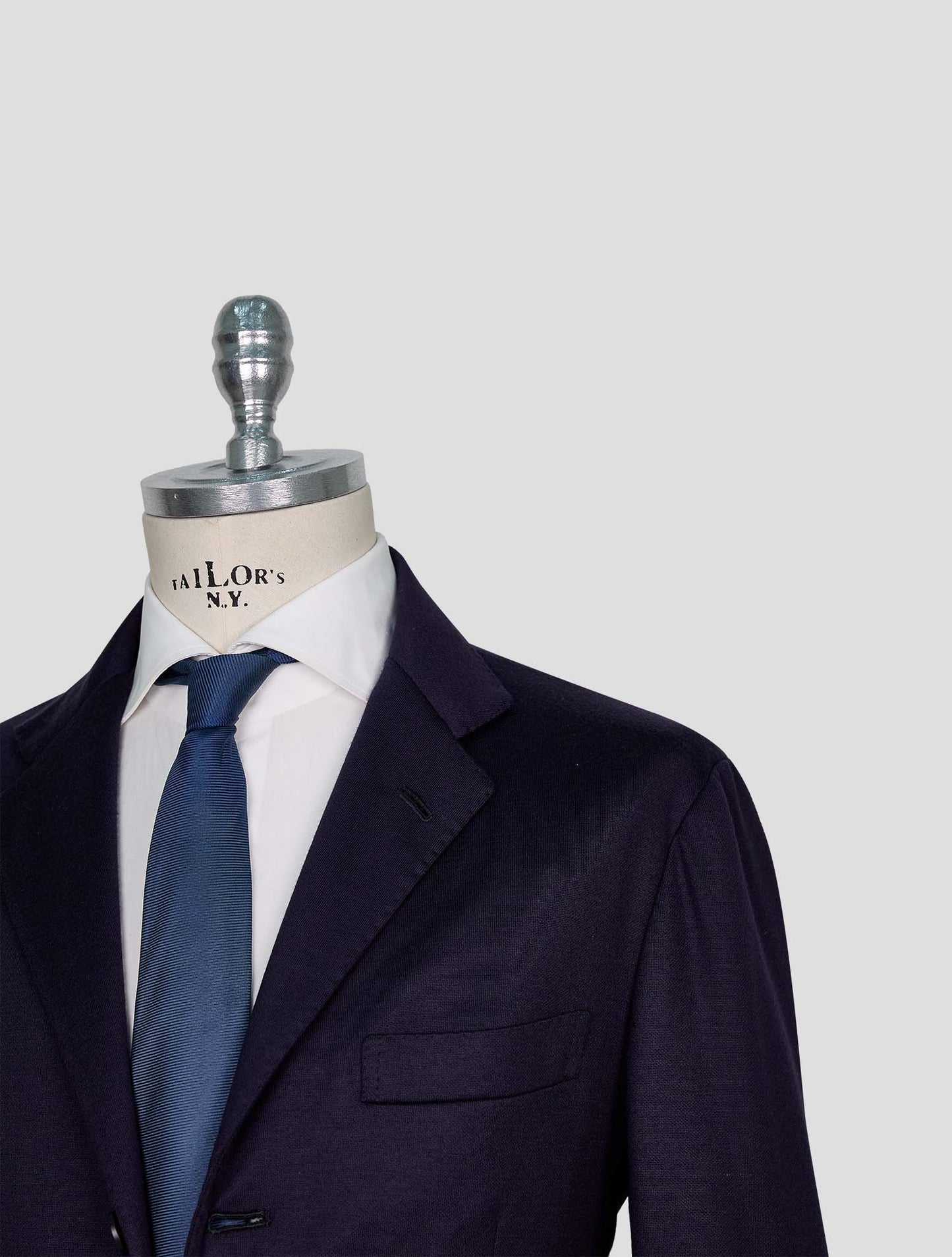 Kiton Violet Cashmere Pl Blazer