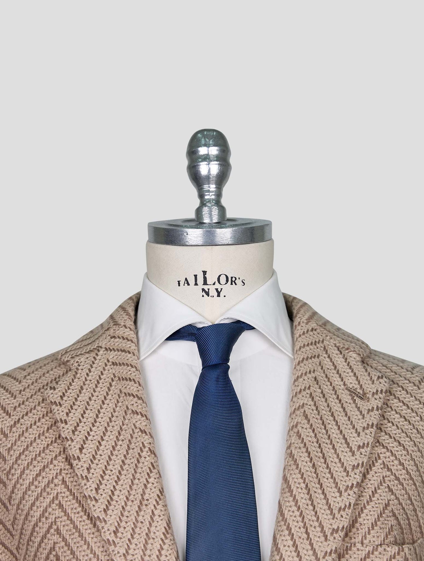 Kiton Brown Beige Cashmere Blazer