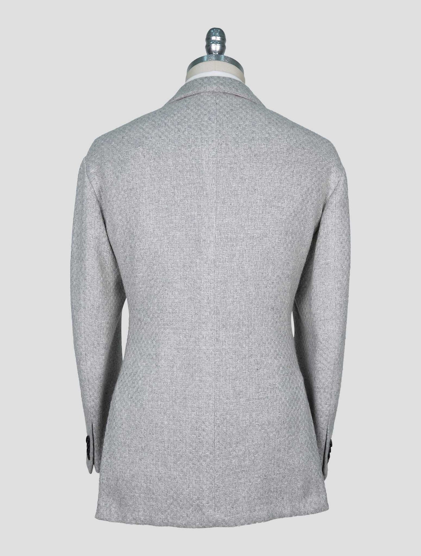 Kiton Gray Cashmere Blazer