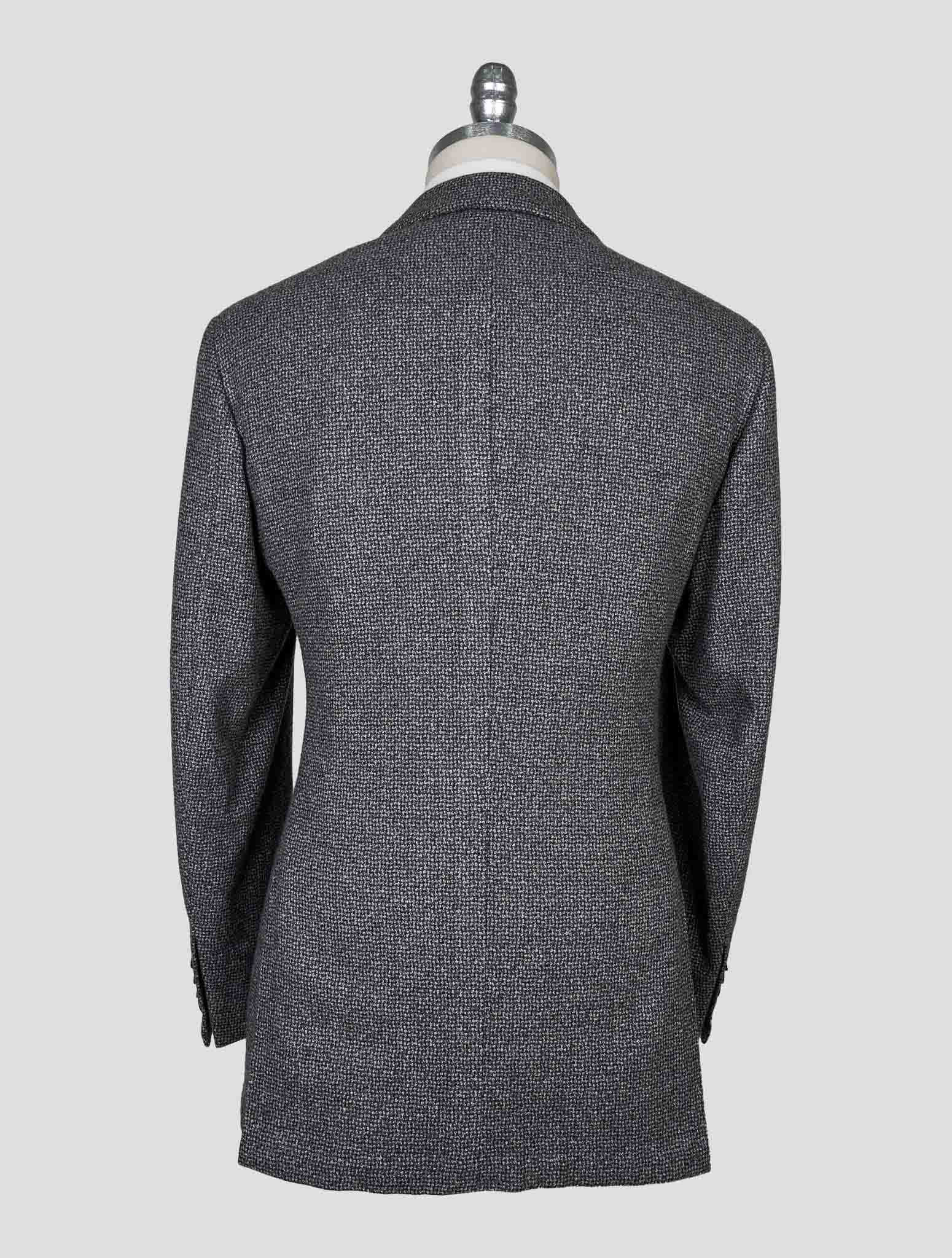 Kiton Gray Cashmere Blazer