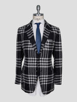 Kiton Gray White Cashmere Blazer