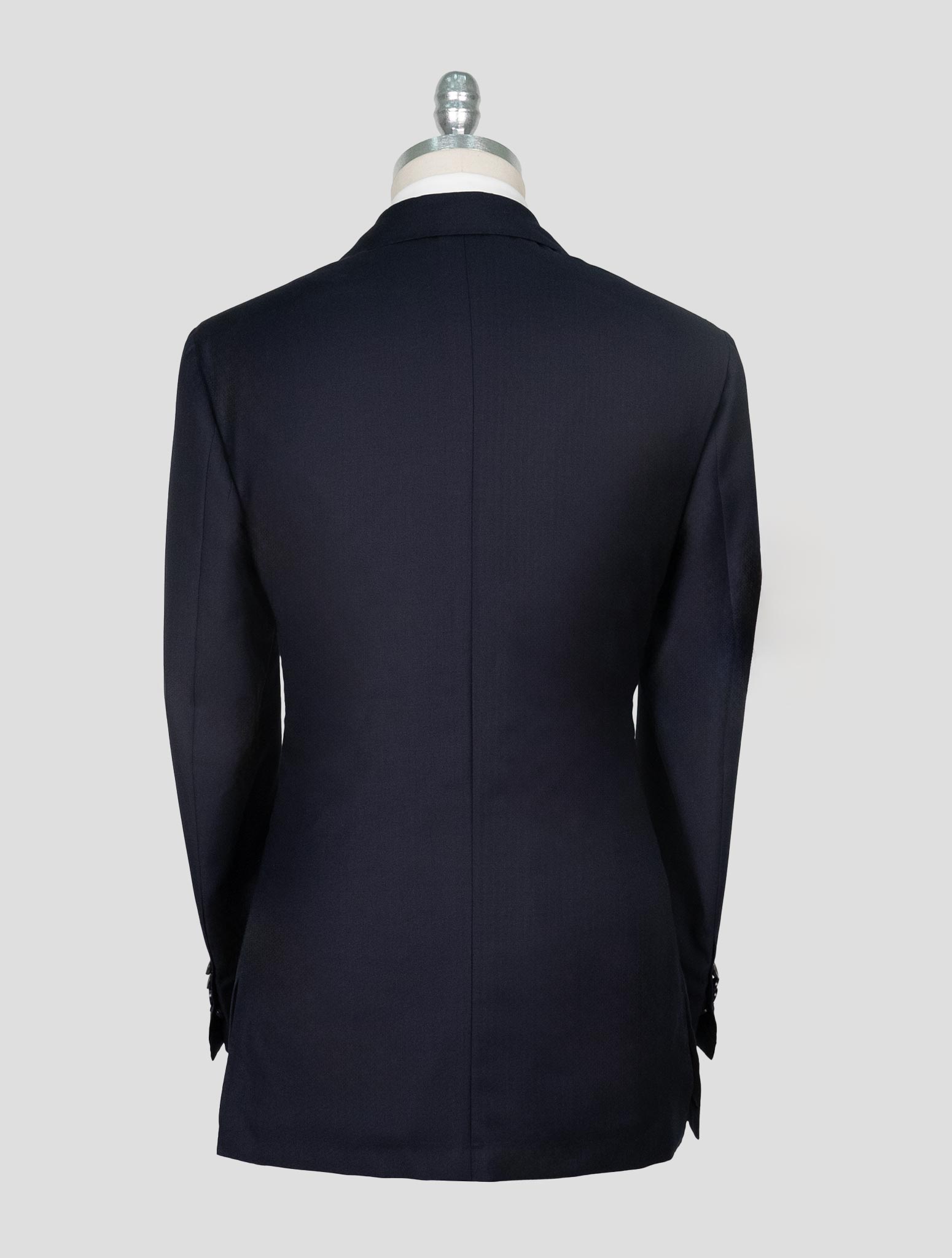 Kiton Blue Wool Suit