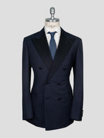 Kiton Black Wool 14 Micron Smoking Suit