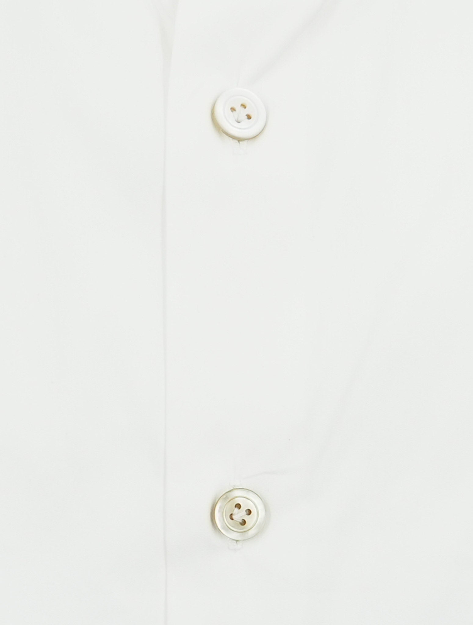 Kiton White Cotton Pa Ea Shirt