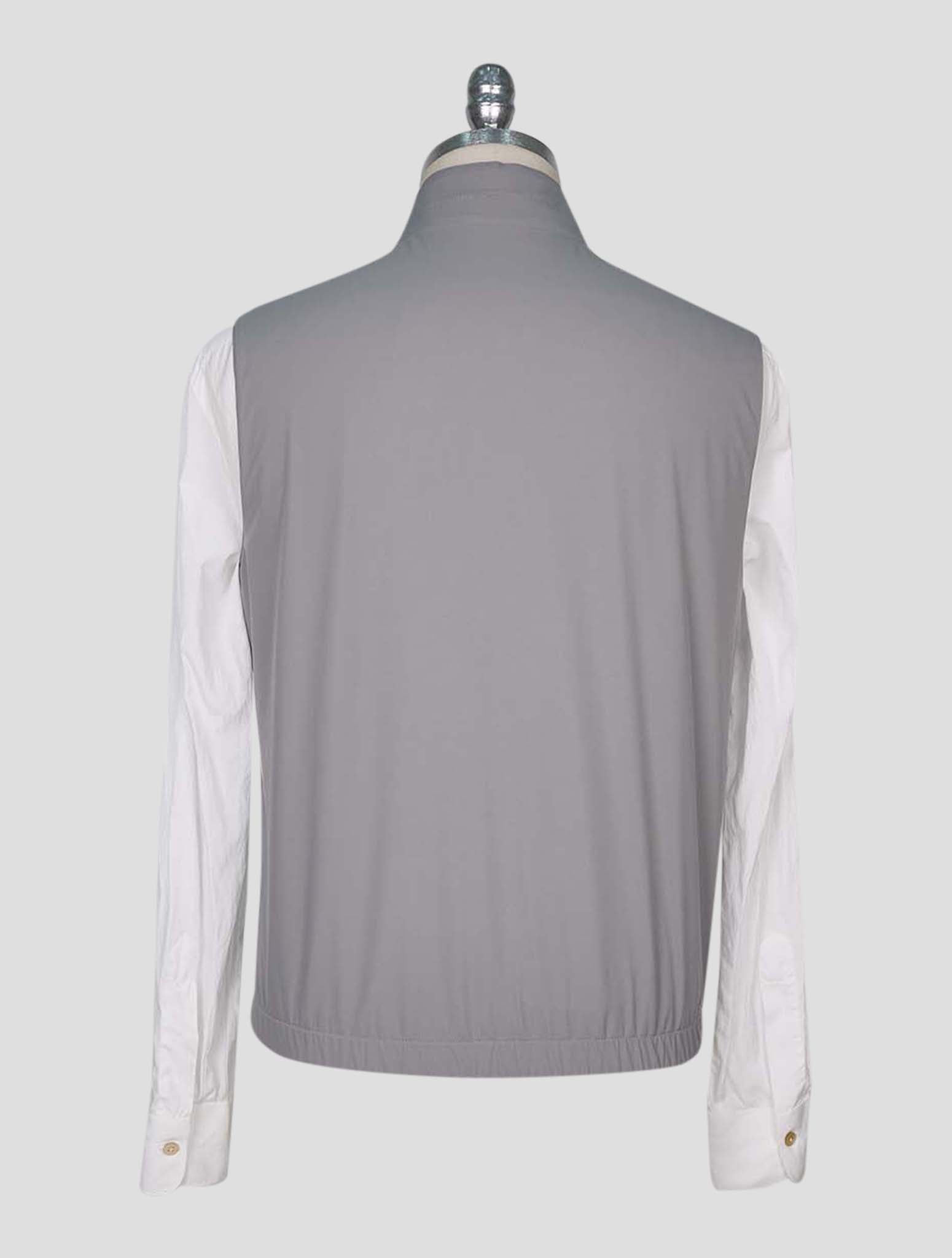 Kiton Gray Pl Viscose Ea Reverse Gilet