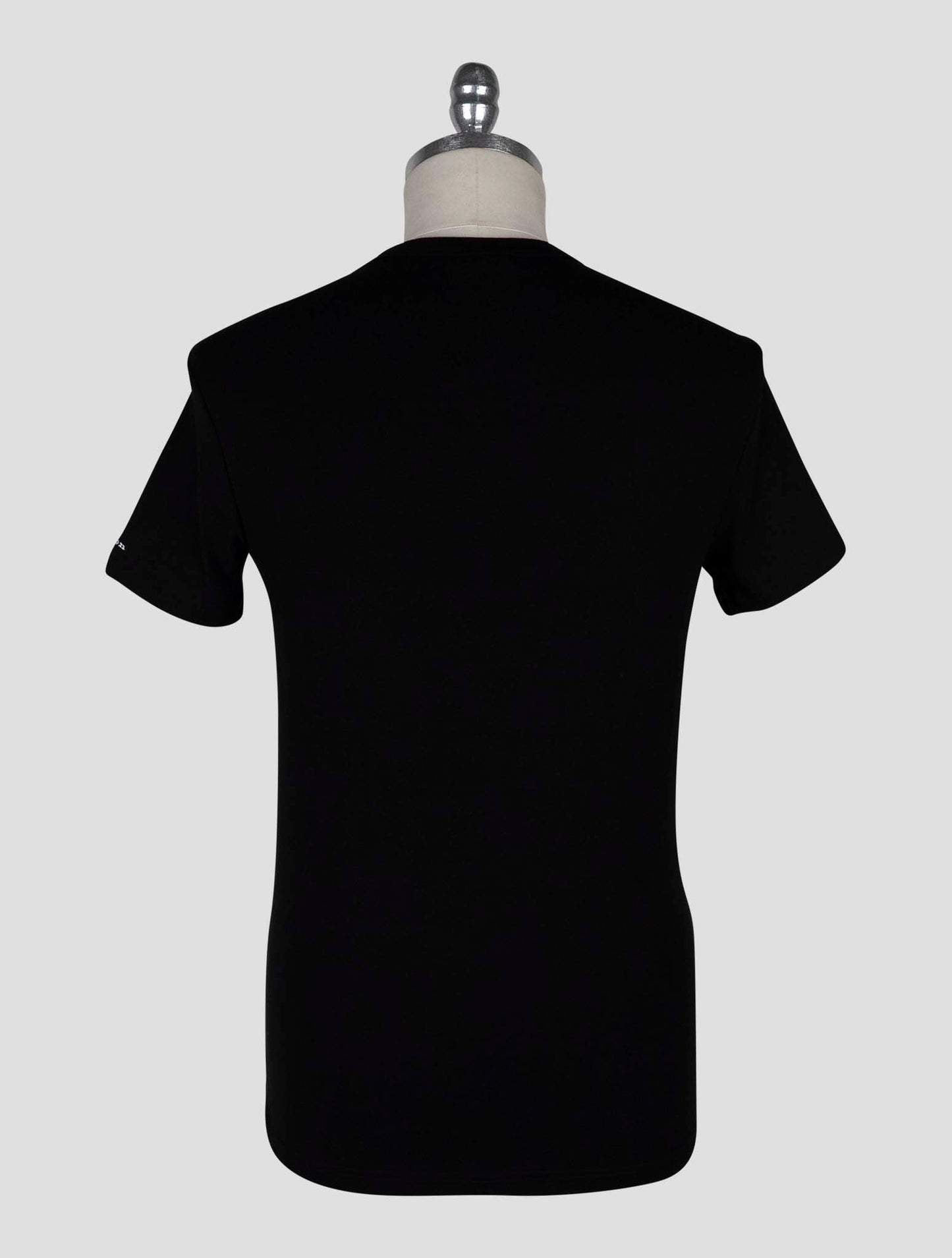 Kiton Black Cotton Ea Underwear Shirt