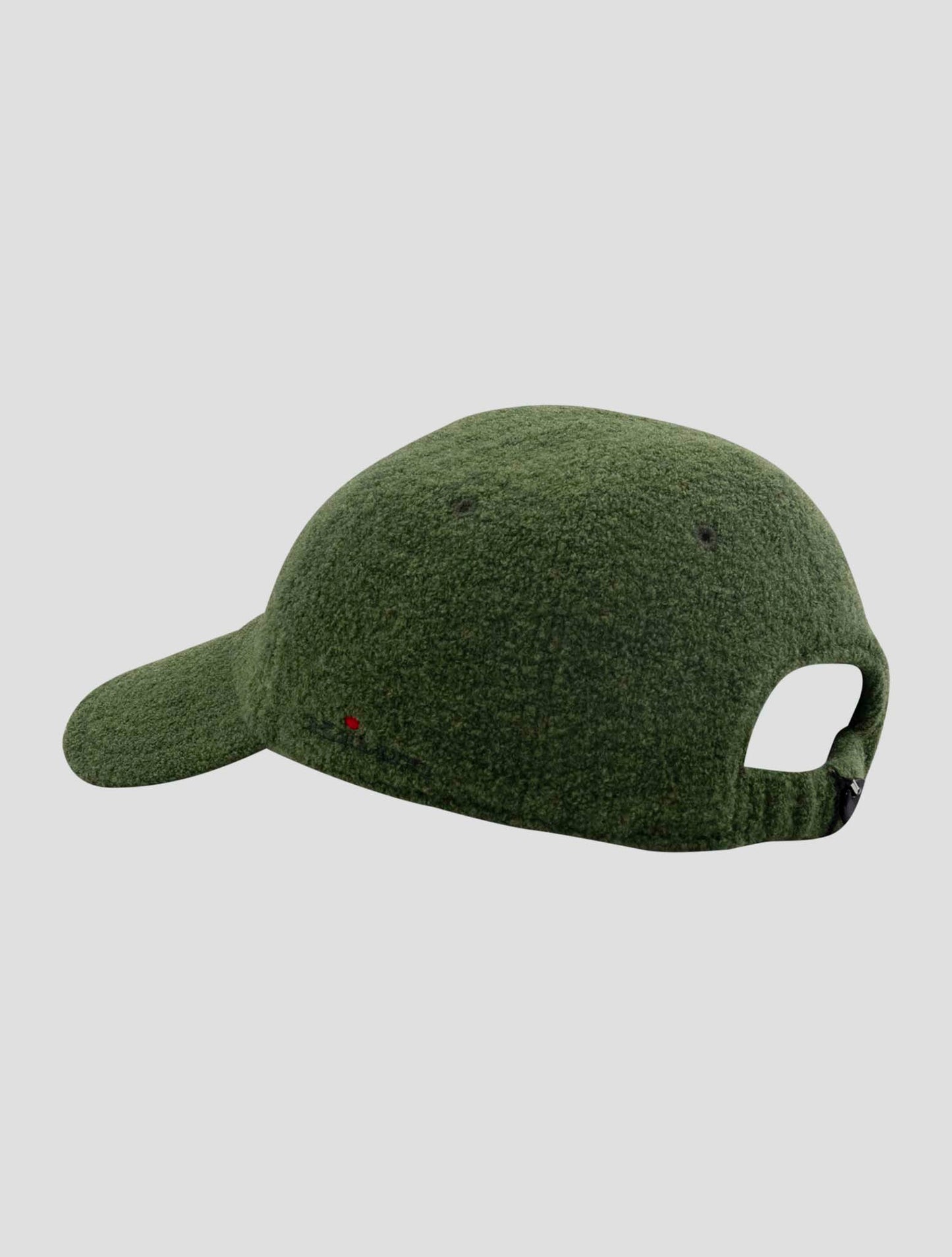 Kiton Green Wool Baseball Cap