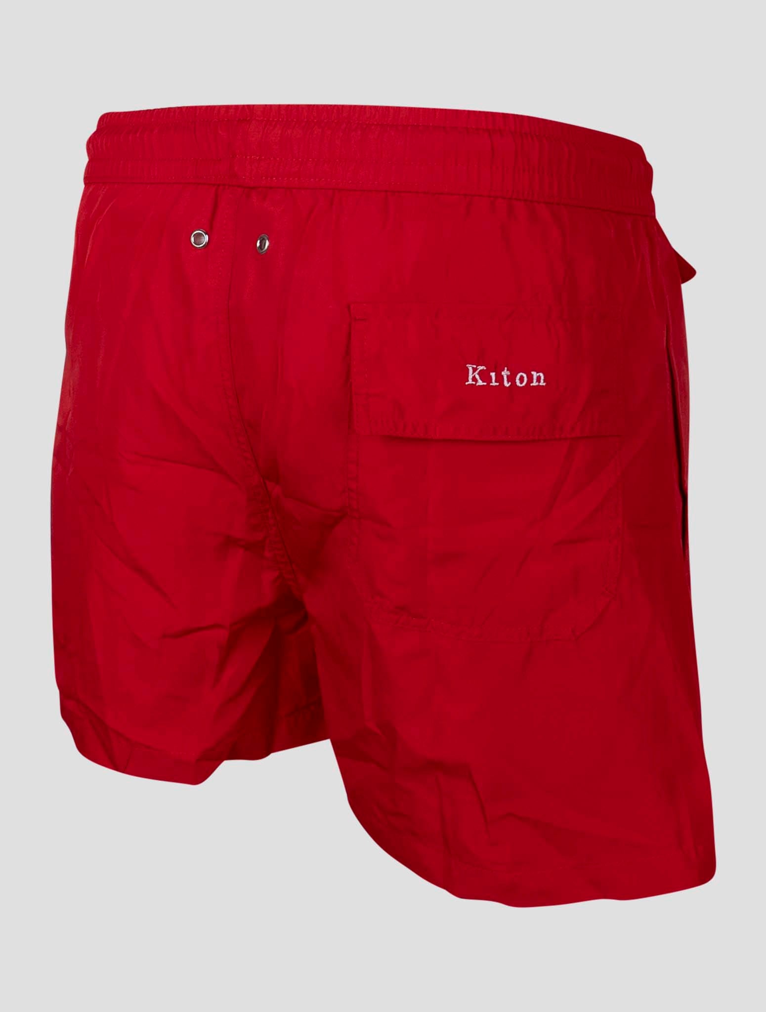Kiton Red Pl Swim Trunks