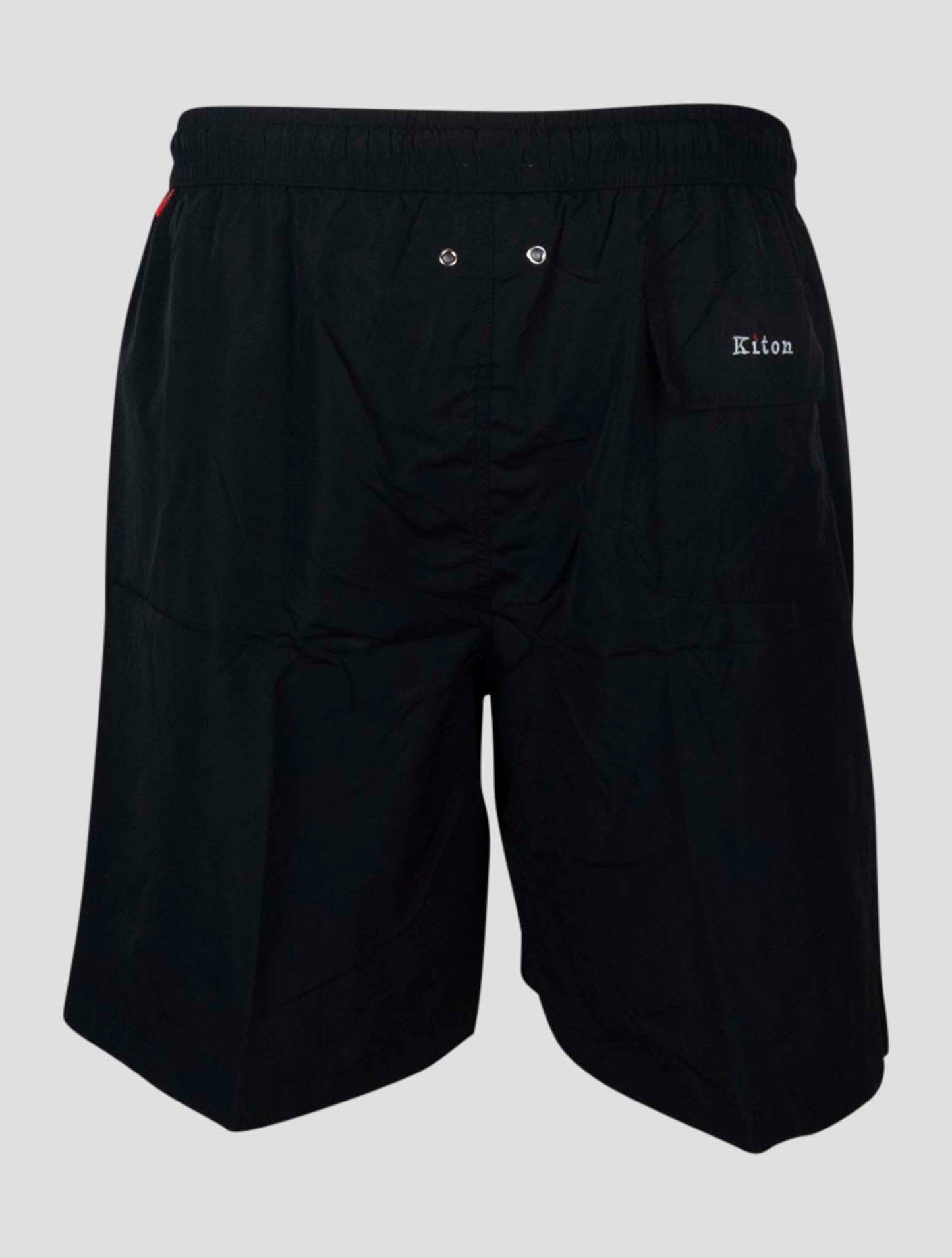 Kiton Black Pl Swim Trunks